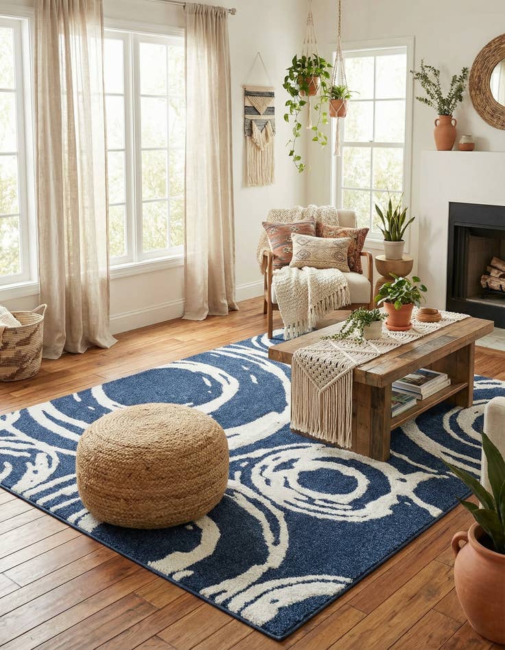 Detail image of 9' x 12' Boho Rug