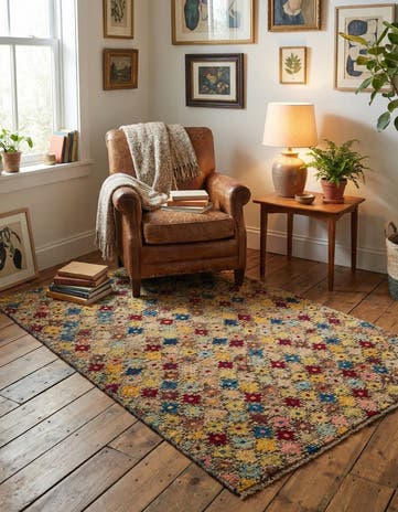 3' x 5' 2 Hand Knotted Balouch Wool Rug