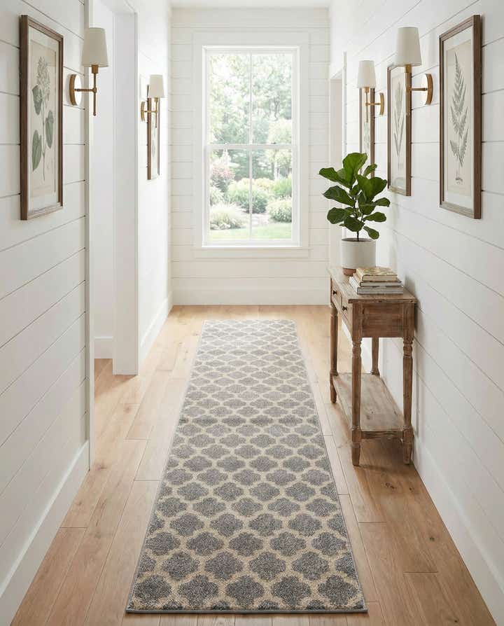 2' x 12' Lattice Runner Rug