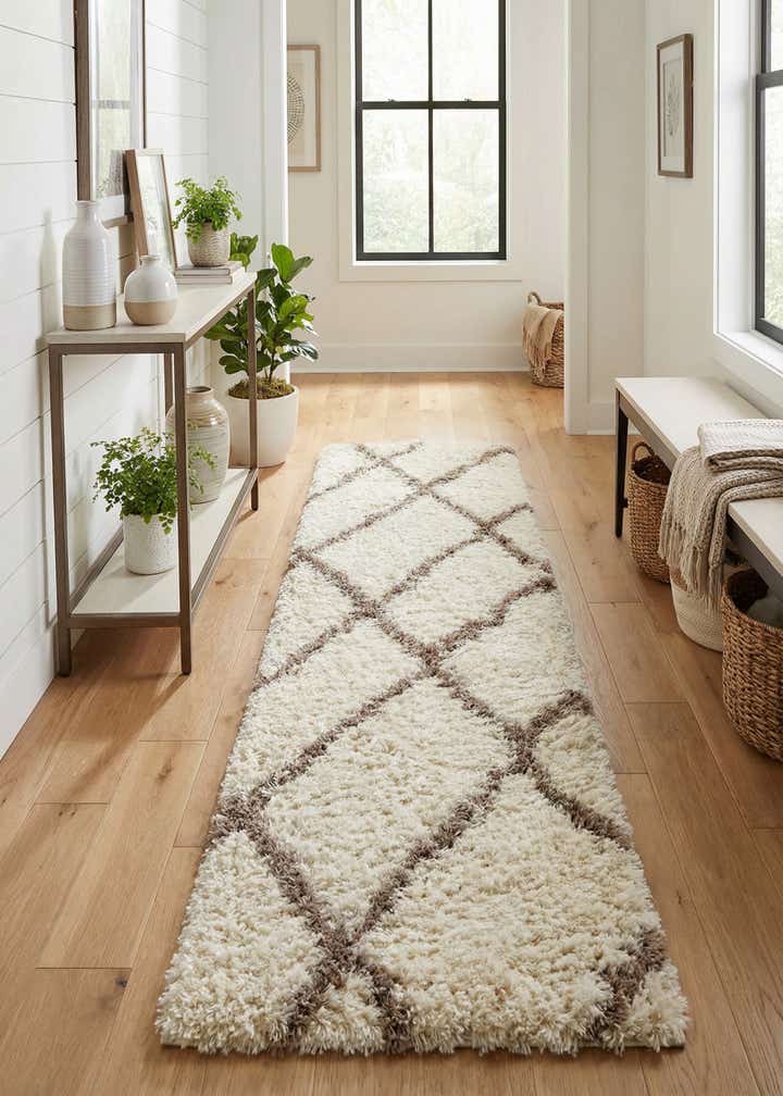 2' 7 x 10' Infinity Shag Runner Rug