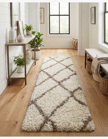2' 7 x 10' Infinity Shag Runner Rug