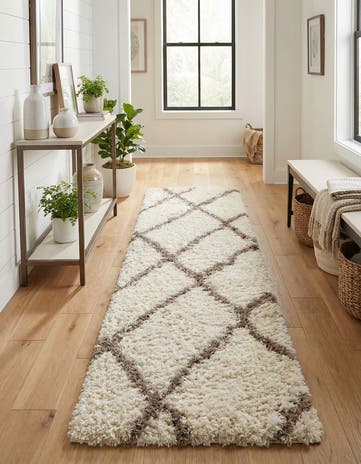 2' 7 x 10' Infinity Shag Runner Rug