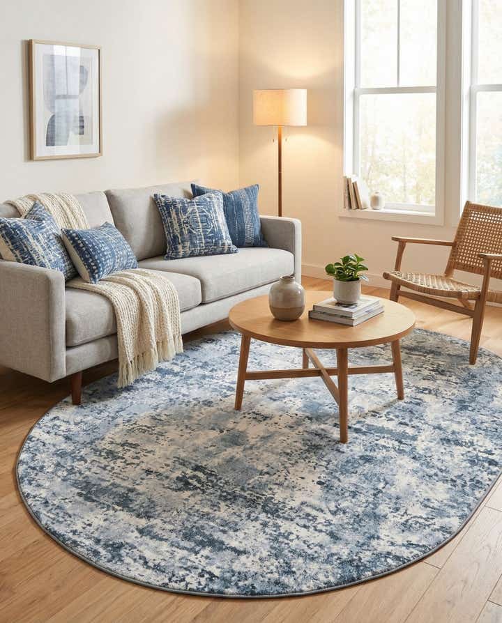 8' x 10' Aurora Oval Rug