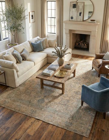 10' x 12' 6 Hand Knotted Ultra Vintage Persian Wool Rug