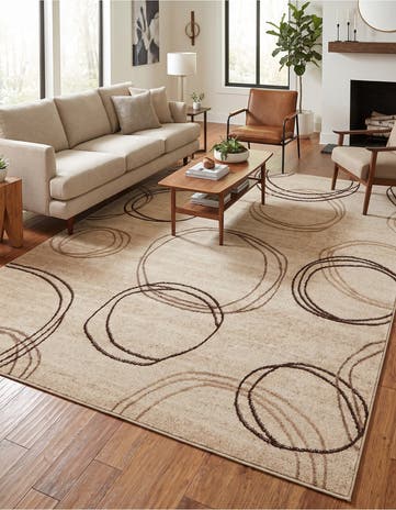 Beige Harvest Rug