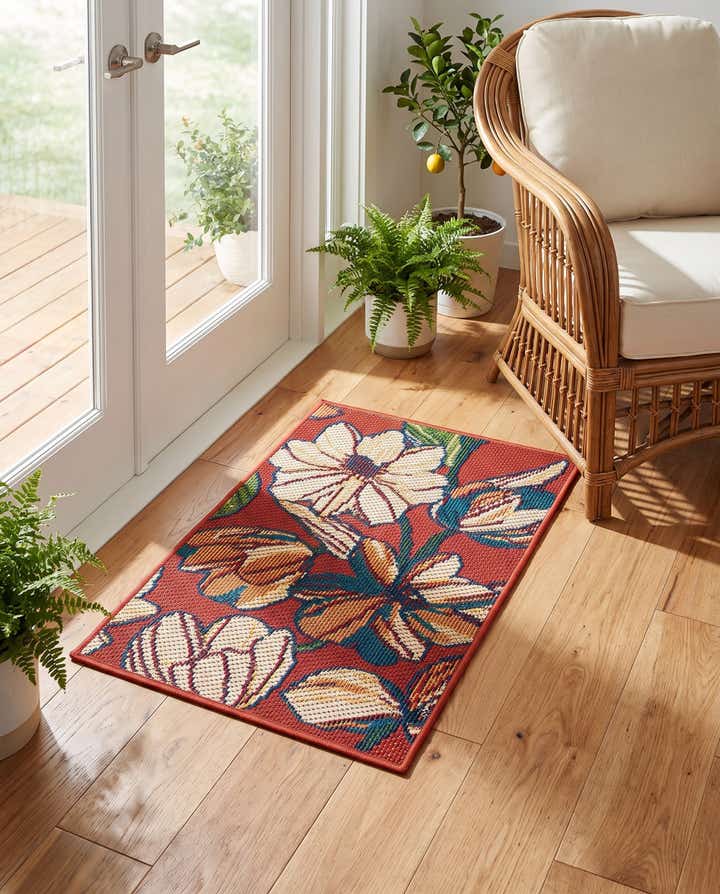 2' x 3' Easy-Clean Baja Indoor / Outdoor Rug