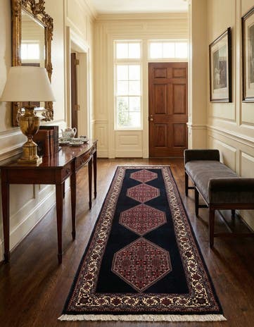 2' 6 x 7' 7 Bidjar Wool Runner Rug