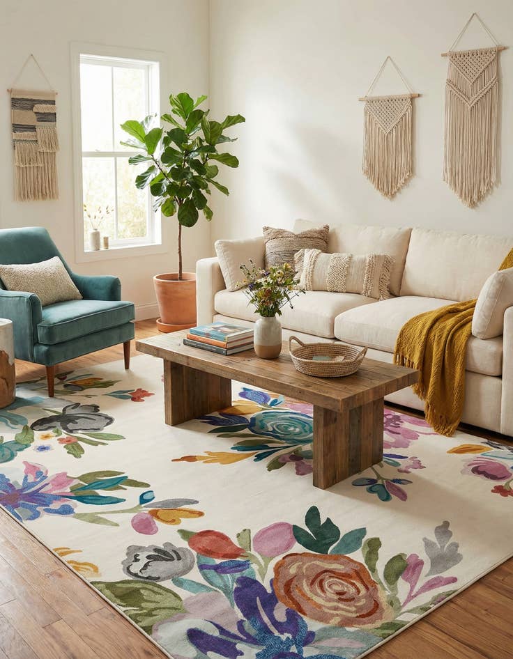 Detail image of 10' x 13' 1 Blossom Rug