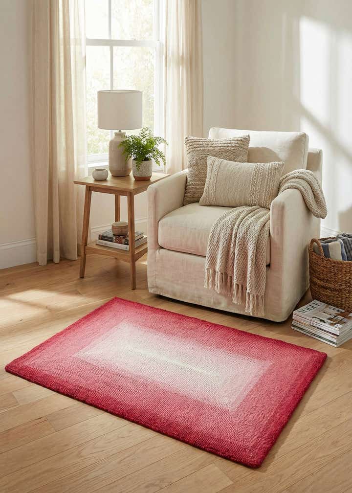 2' x 3' 1 Ombre Wool Rug