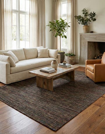 6' 4 x 10' Hand Knotted Moroccan Wool Rug