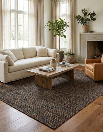 6' 4 x 10' Hand Knotted Moroccan Wool Rug