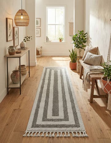 2' 7 x 12' Boho Runner Rug