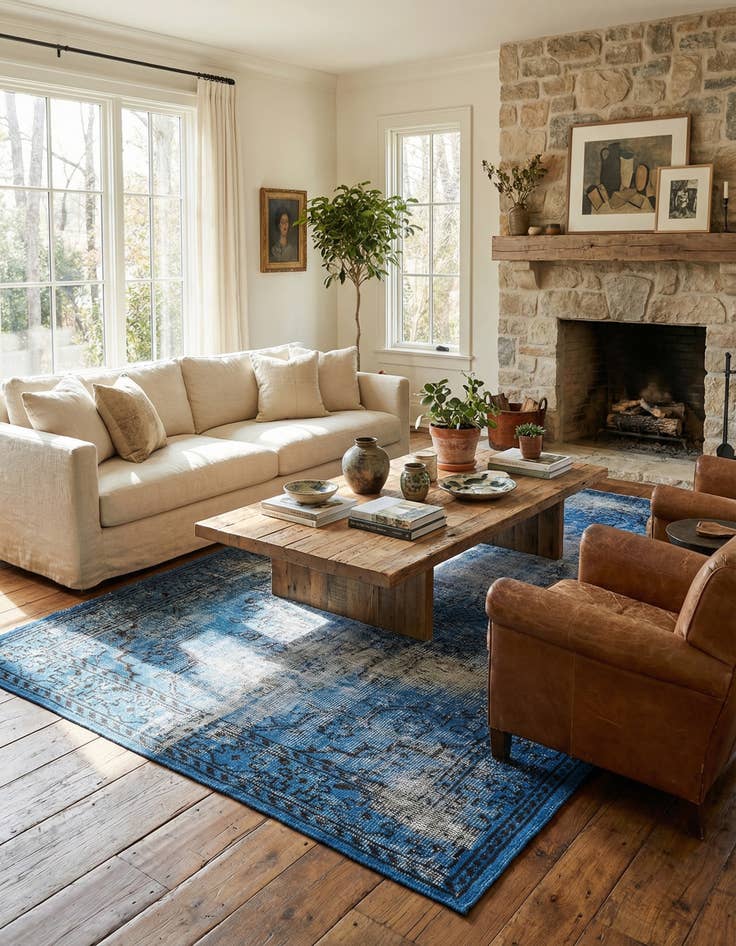 Detail image of 5' 10 x 9' 1 Vintage Rug