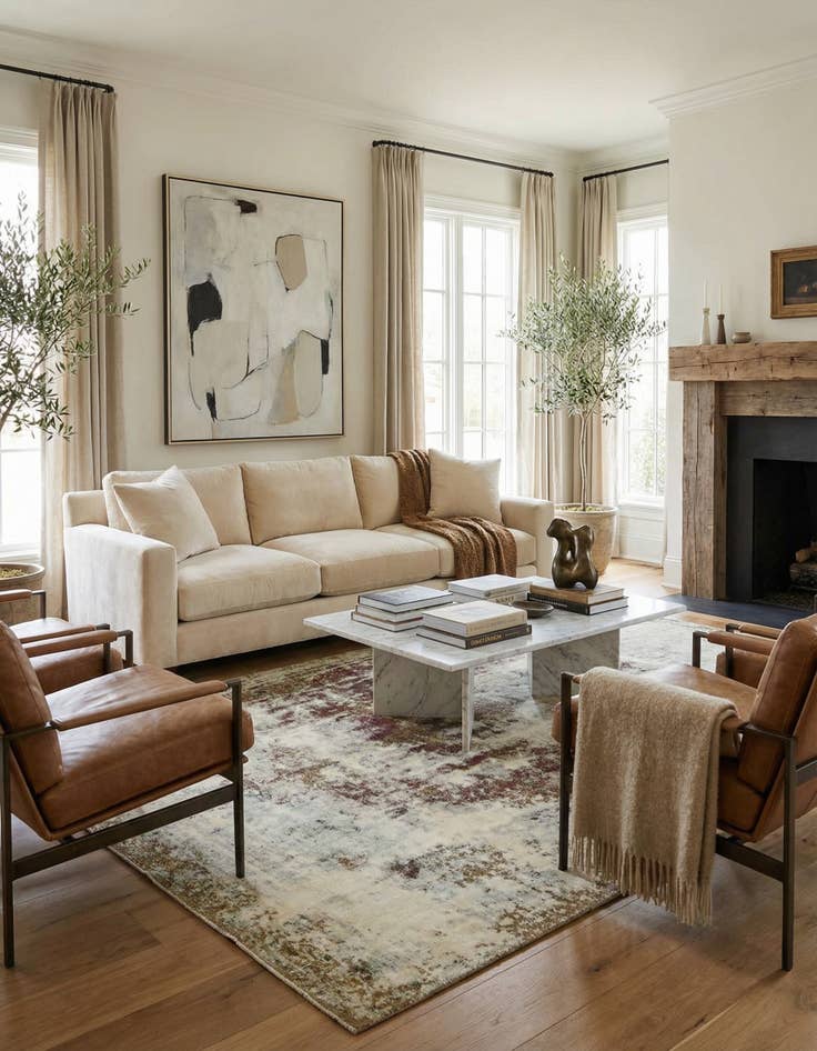 Detail image of 7' 2 x 10' 10  Hand Knotted Ultra Vintage Persian Wool Rug