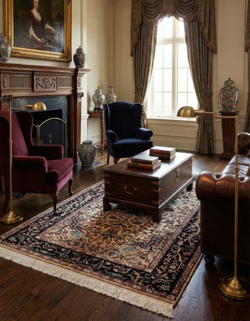 3' 2 x 5' 3 Hand Knotted Bokhara Oriental Rug