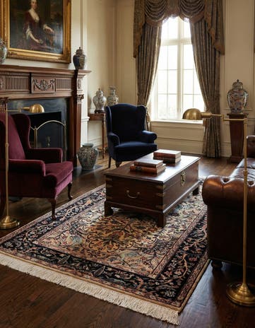 3' 2 x 5' 3 Hand Knotted Bokhara Oriental Rug