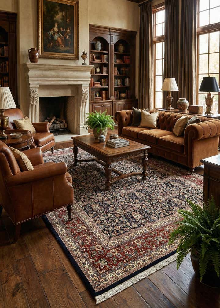7' 5 x 9' 2 Mood Wool Rug