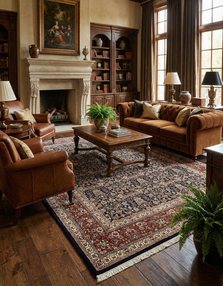 Detail image of  7' 5 x 9' 2 Mood Wool Rug