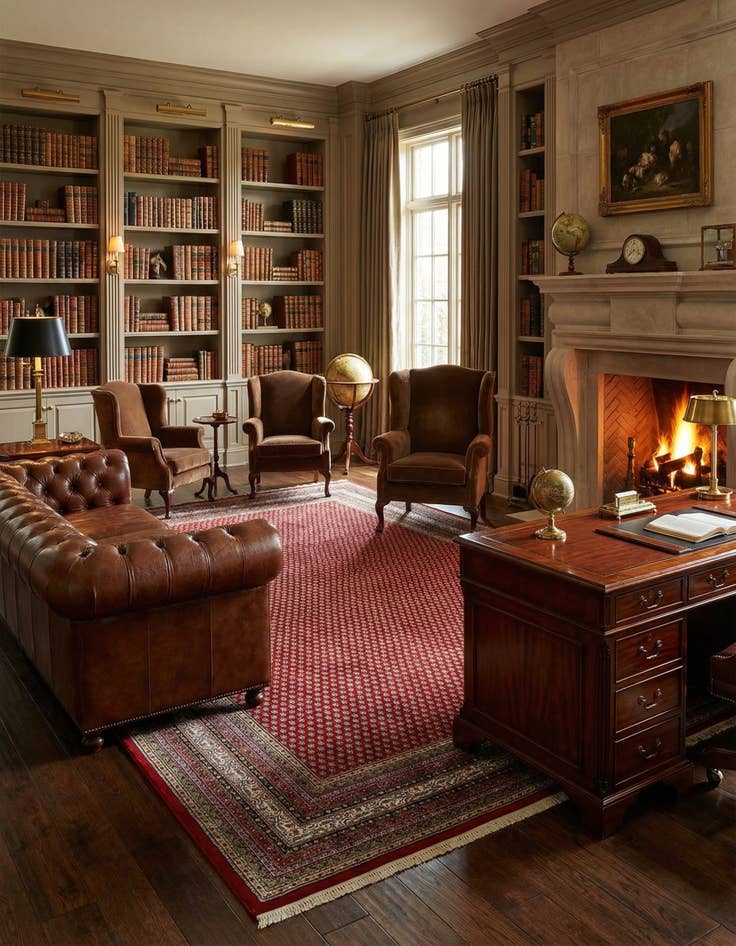 Detail image of 9' 10 x 13' 3 Hand Knotted Mir Wool Rug