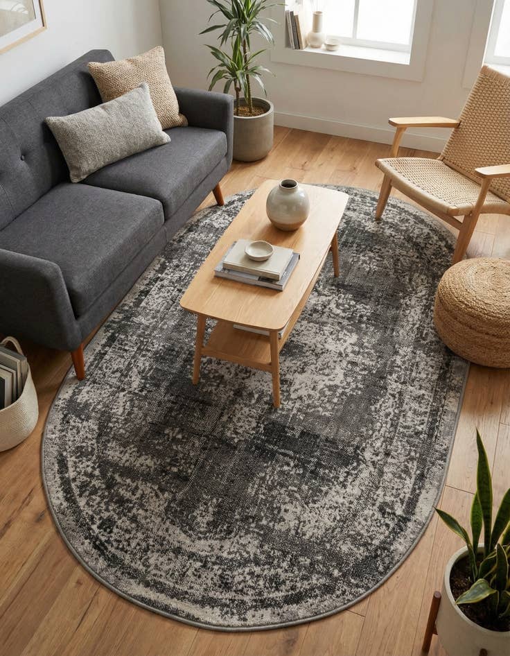 Detail image of 3' 3 x 5' 3 Lucerne Oval Rug