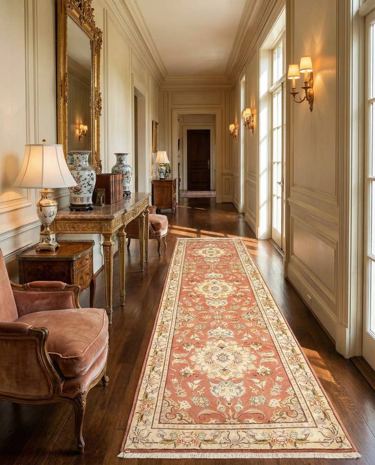 Detail image of 3' 1 x 10' 5 Tabriz Runner Rug