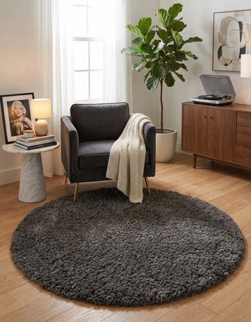 5' 3 x 5' 3 Marilyn Monroe™ Shag Round Rug