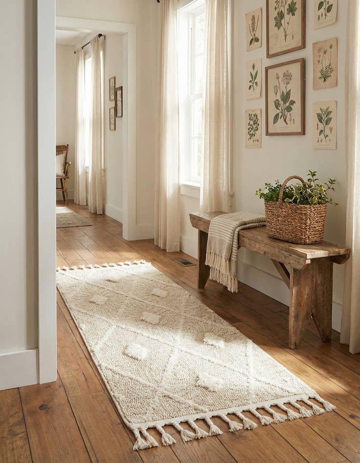 Detail image of 2' x 4' Boho Runner Rug