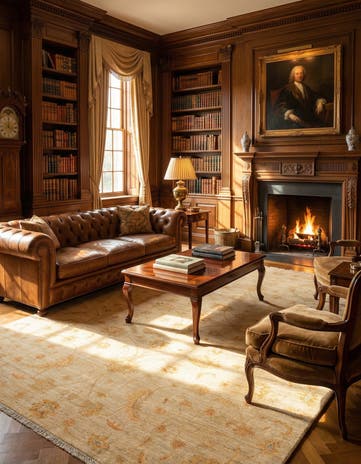 6' 8 x 9' 8 Ziegler Wool Rug