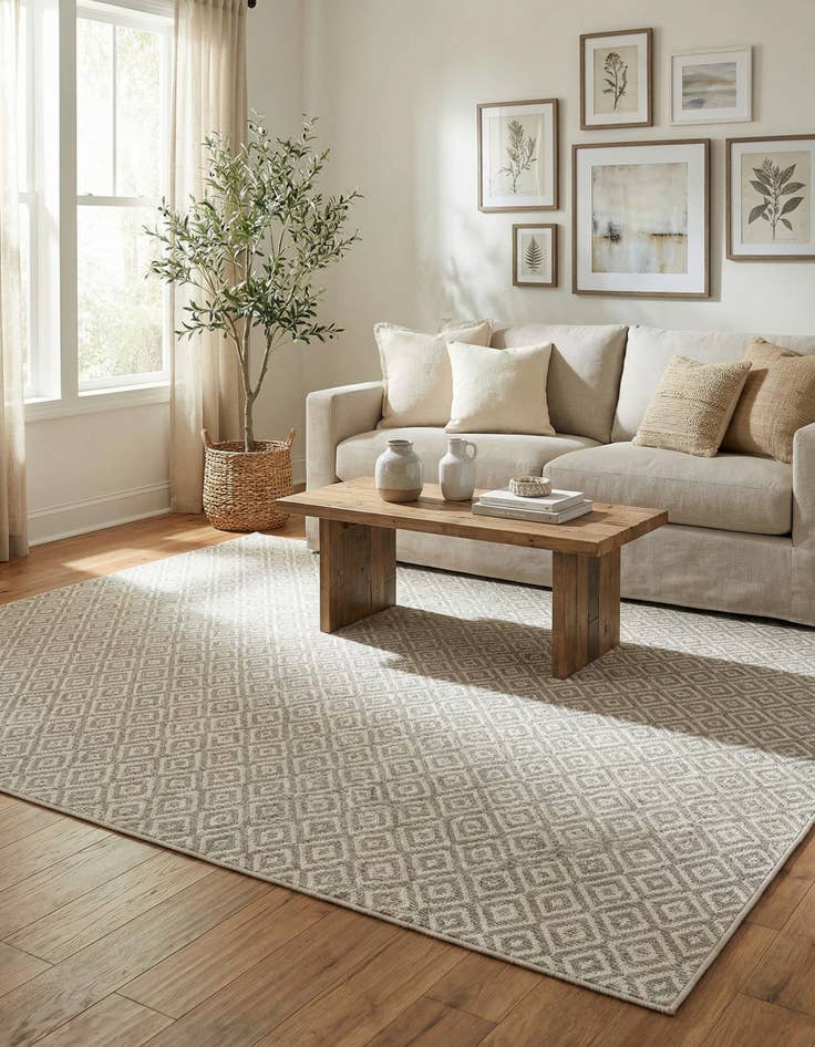 Detail image of 9' x 12' Easy-Clean Jill Zarin Costa Rica Indoor / Outdoor Rug