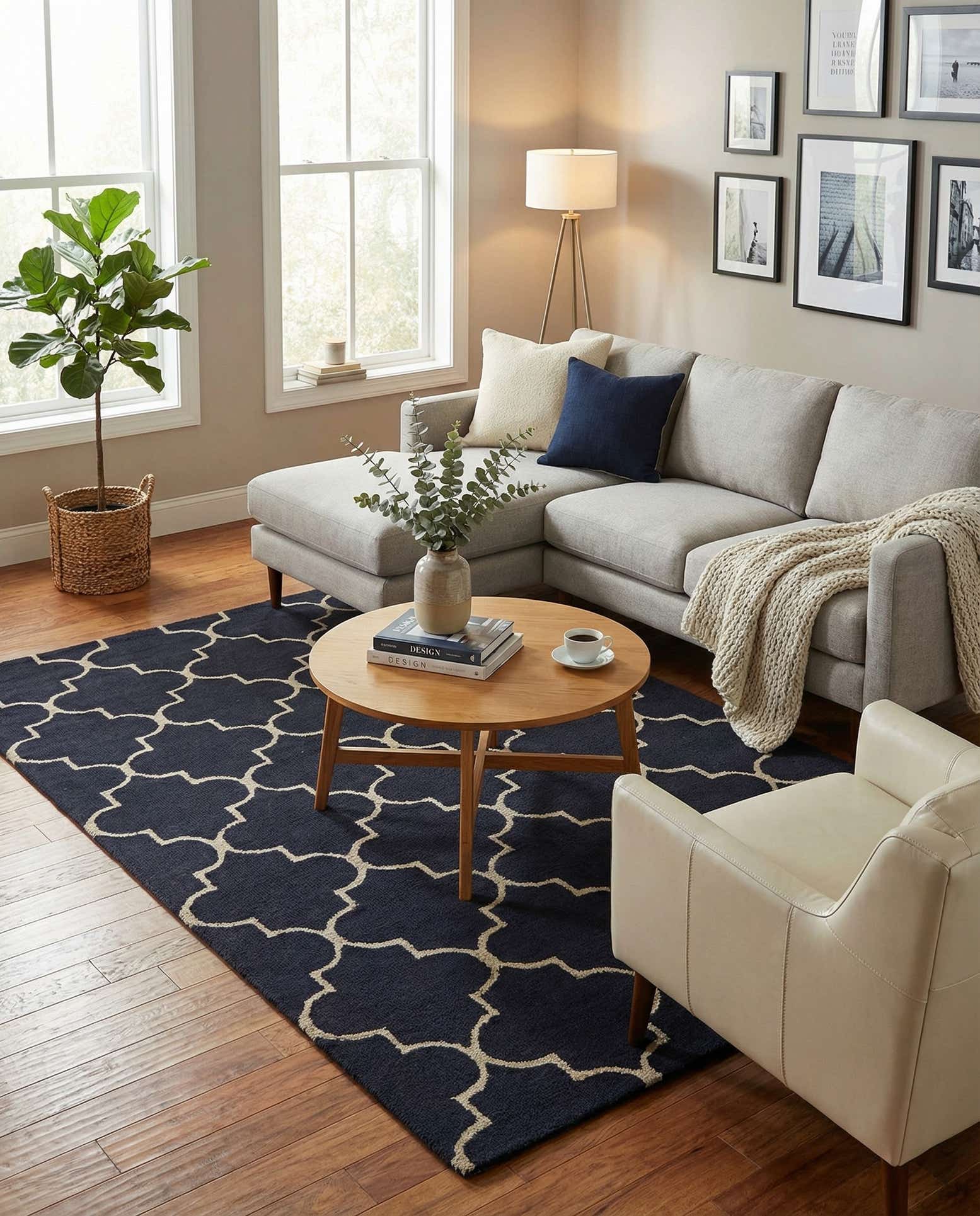 5' 2 x 7' 11 Luna Wool Rug