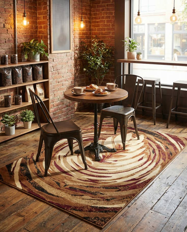 Detail image of 4' x 6' Cafe Rug
