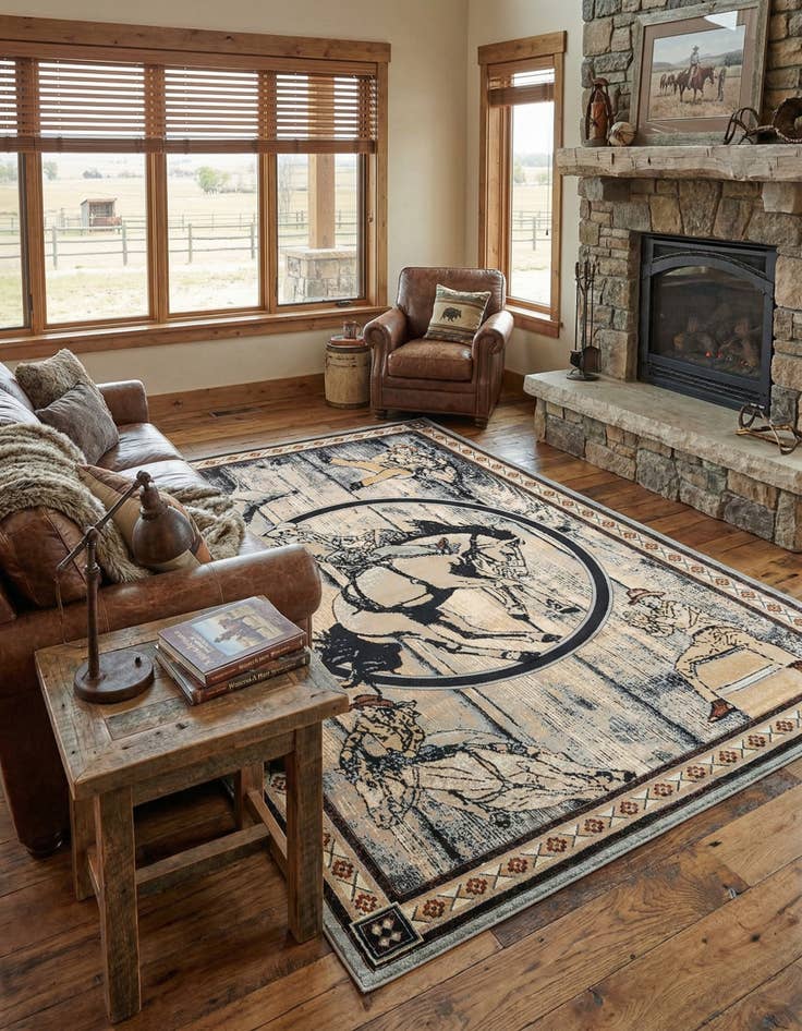 Detail image of  10' x 14' Pioneer Rug
