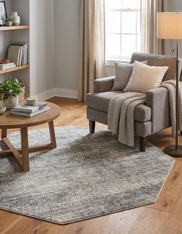 5' 3 x 5' 3 Finsbury Octagon Rug