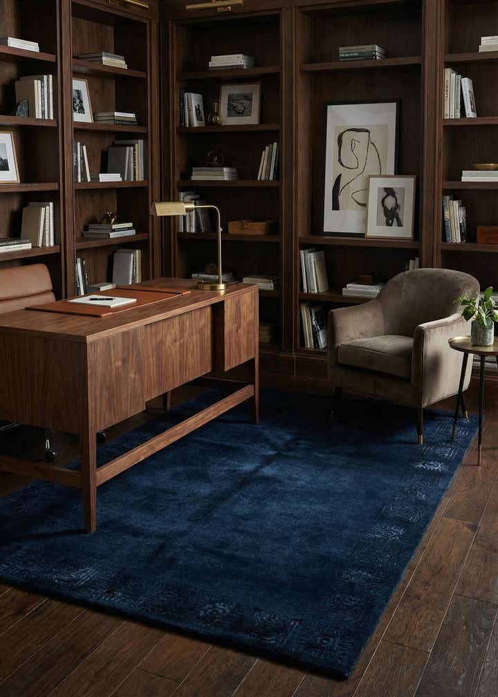 4' 9 x 6' 8 Hand Knotted Nepal Rug