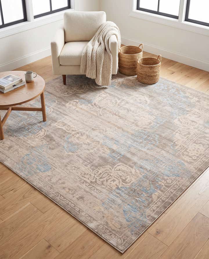 8' x 8' Victoria Square Rug