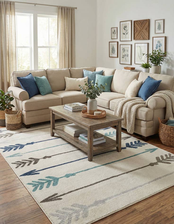 Detail image of 9' x 12' Harvest Rug