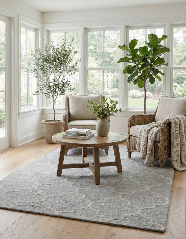 Detail image of 5' 1 x 8' Luna Rug