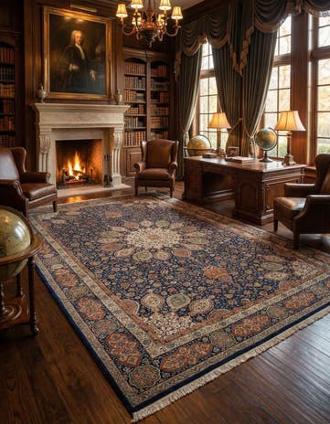 11' x 16' Tabriz Wool Rug