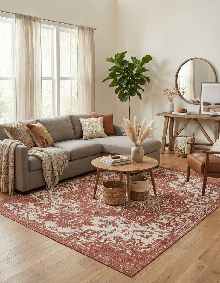 Detail image of 9' x 12'  Washable Jill Zarin Dubai Indoor / Outdoor Rug