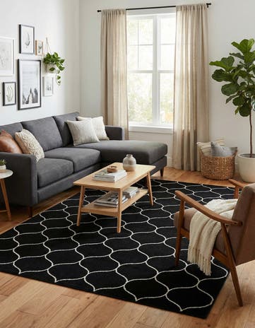 7' 10 x 11' Trellis Frieze Rug