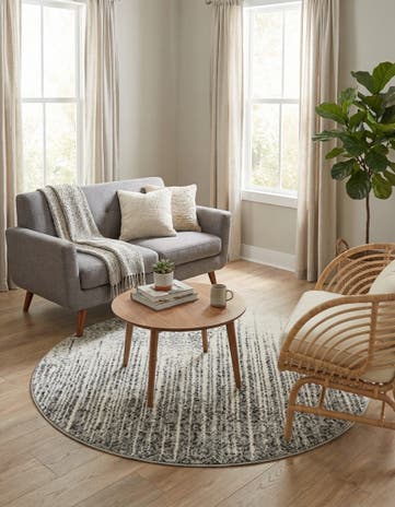 4' x 4' Loft Round Rug