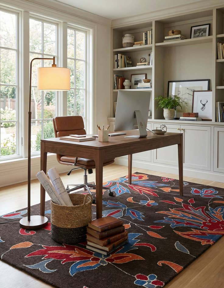 Detail image of 5' 1 x 8' Luna Rug