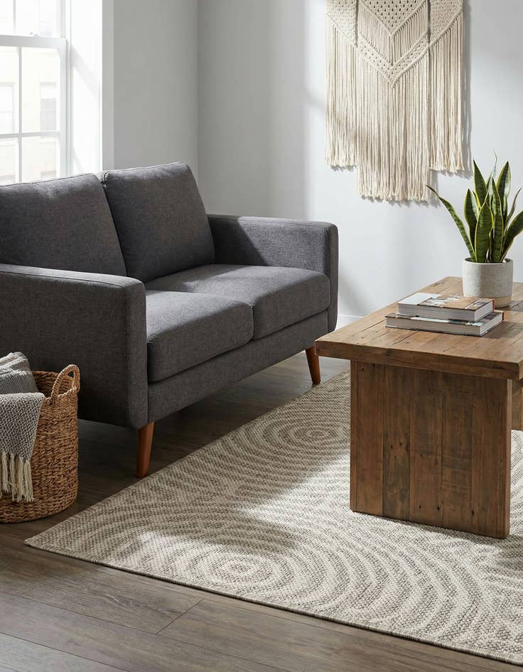 Detail image of 2' x 3'  Washable Modern Indoor / Outdoor Rug