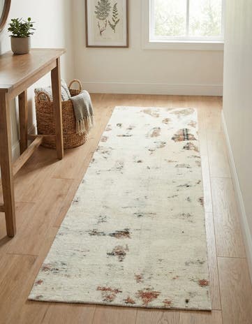 2' 6 x 8' 7 Hand Knotted Ultra Vintage Persian Wool Runner Rug