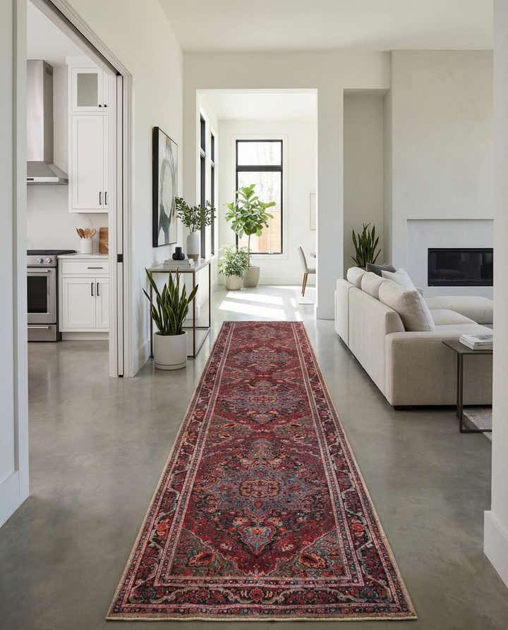 2' 6 x 19' 8 Washable Timeless Runner Rug