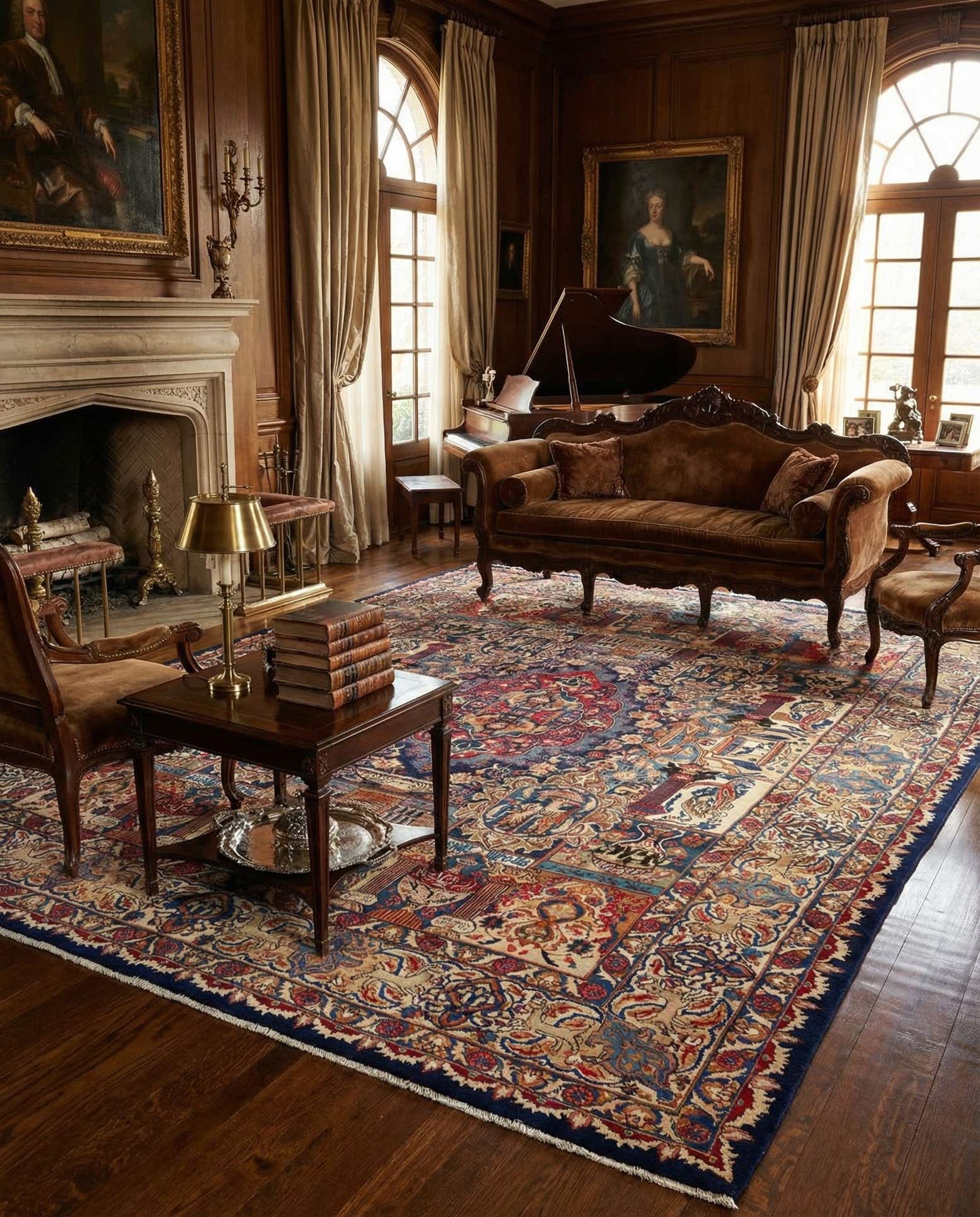 9' 9 x 13' 2 Kashmar Wool Rug