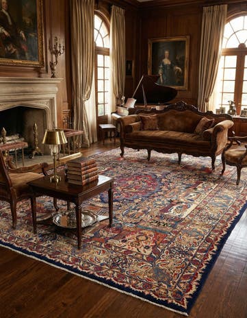 9' 9 x 13' 2 Kashmar Wool Rug
