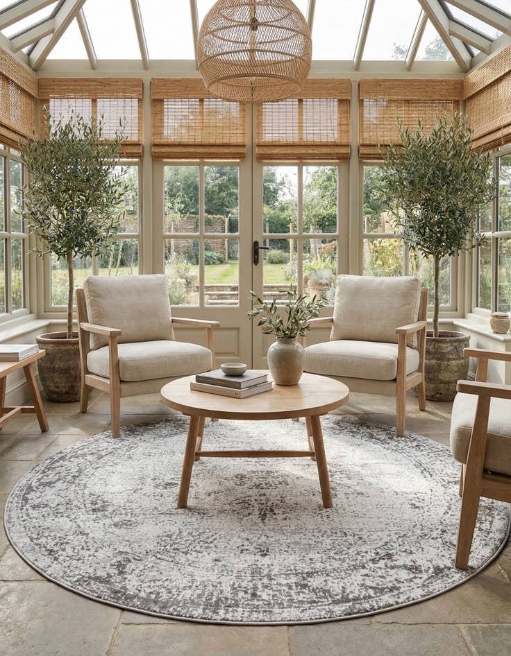 Detail image of  13' 1 x 13' 1 Monte Carlo Round Rug