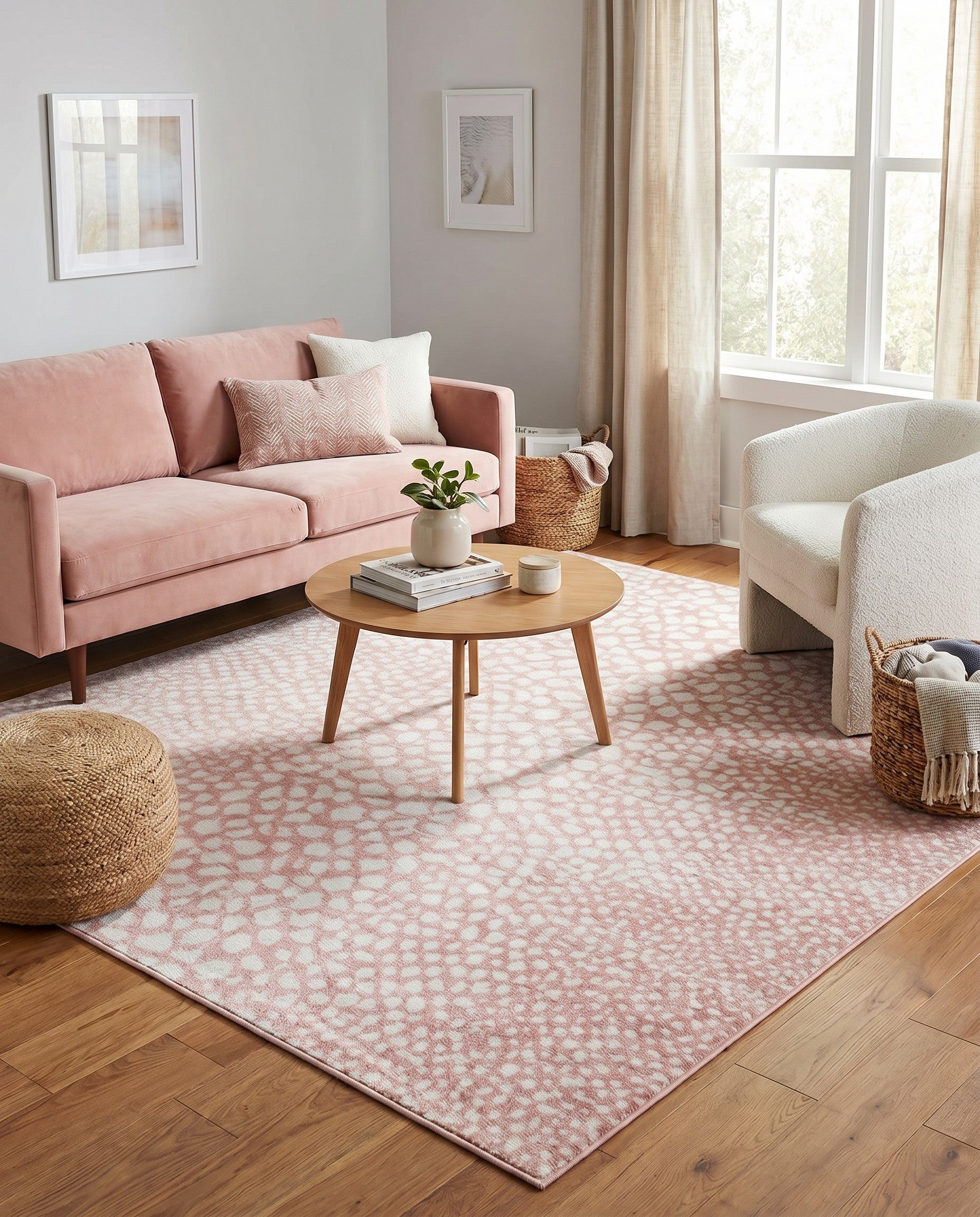 7' 10 x 7' 10 Kamala Washable Square Rug
