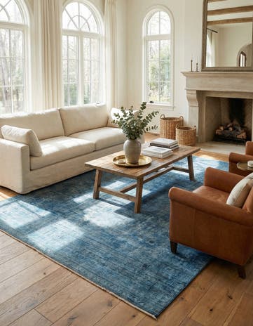 8' 7 x 12' 2 Hand Knotted Ultra Vintage Persian Wool Rug